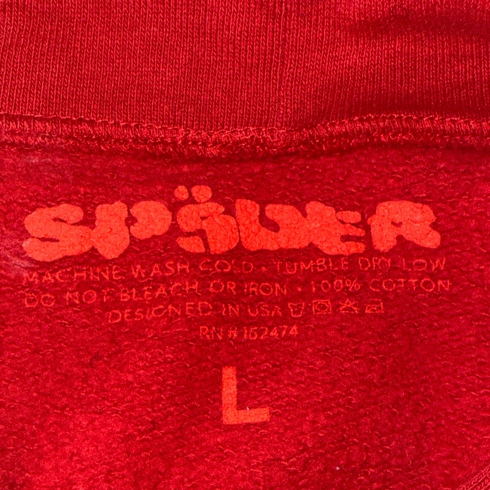 Red V-Neck Sweater - Picture 2 of 2